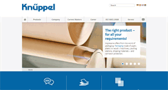 Desktop Screenshot of knueppel-packaging.com